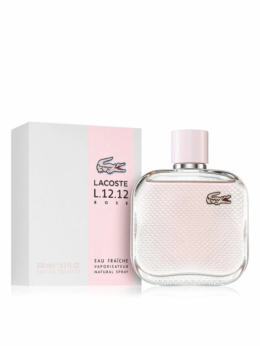 Lacoste l. 12 rose 100 мл. Lacoste l. L. Lacoste l.