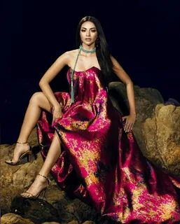 10 Pesona Memukau Emma Mary Tiglao Miss Intercontinental Filipina 2019.