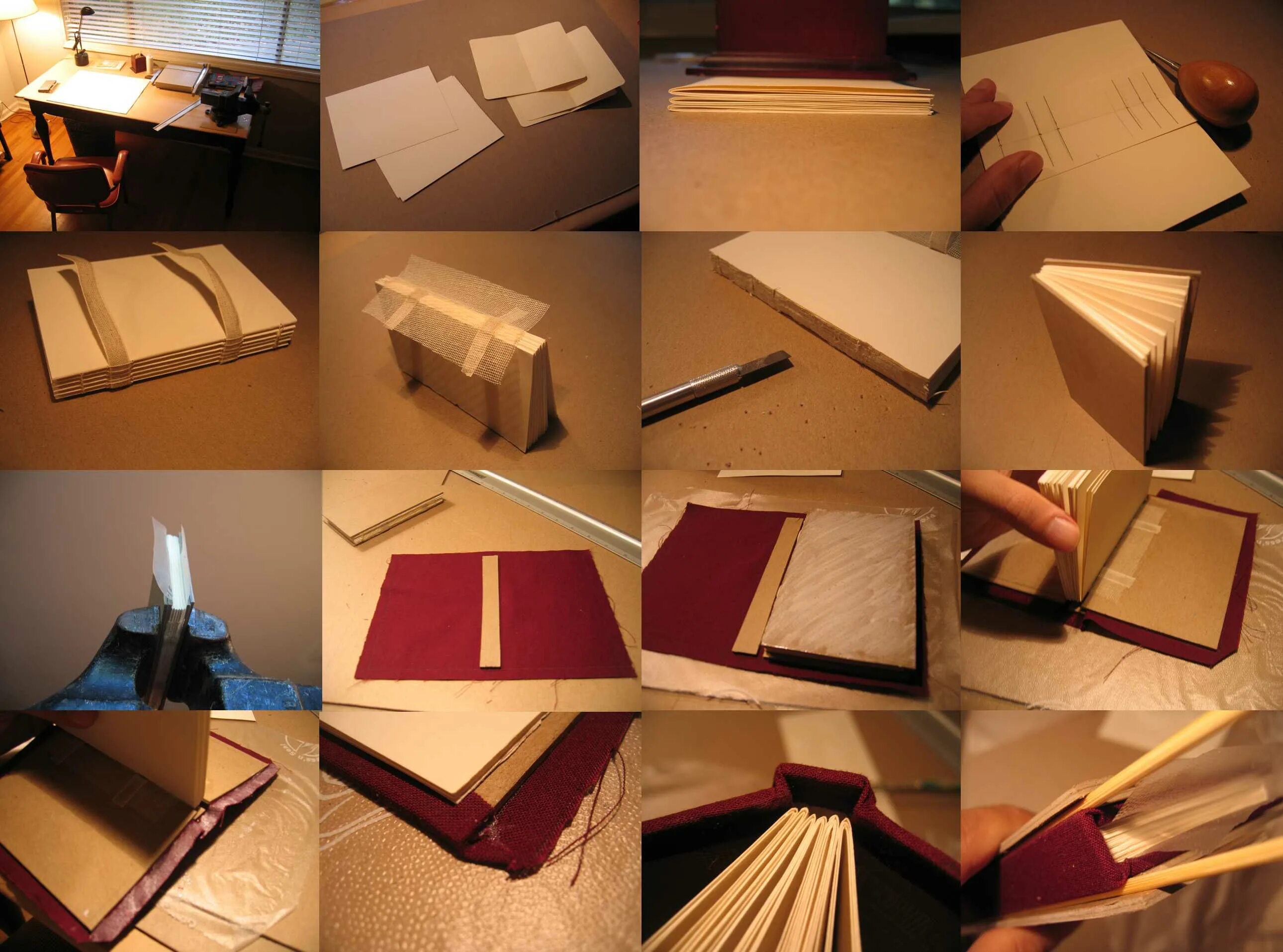Как сделать книгу формата. Книжный переплет своими руками. Переплет книжки из картона. Книжка из картона. Переплёт книги своими руками.
