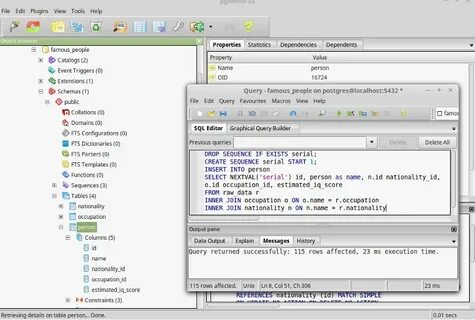 Postgresql последняя запись