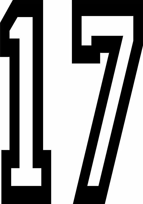 Число 17 видео