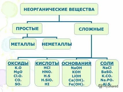 Какие вещества называются основаниями