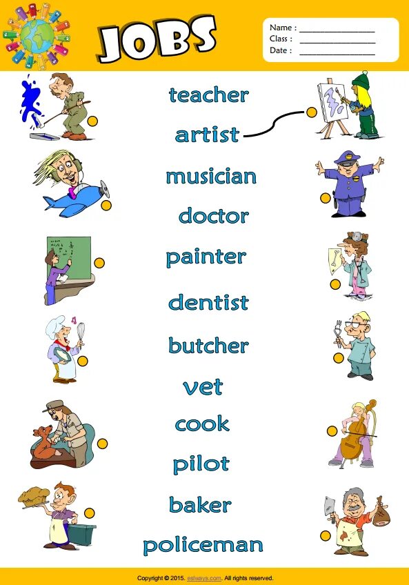 Matching the task to the text. Профессии на английском упражнения. Задания на профессии по английскому. Профессии на английском для детей задания. Английский jobs Kids упражнения.