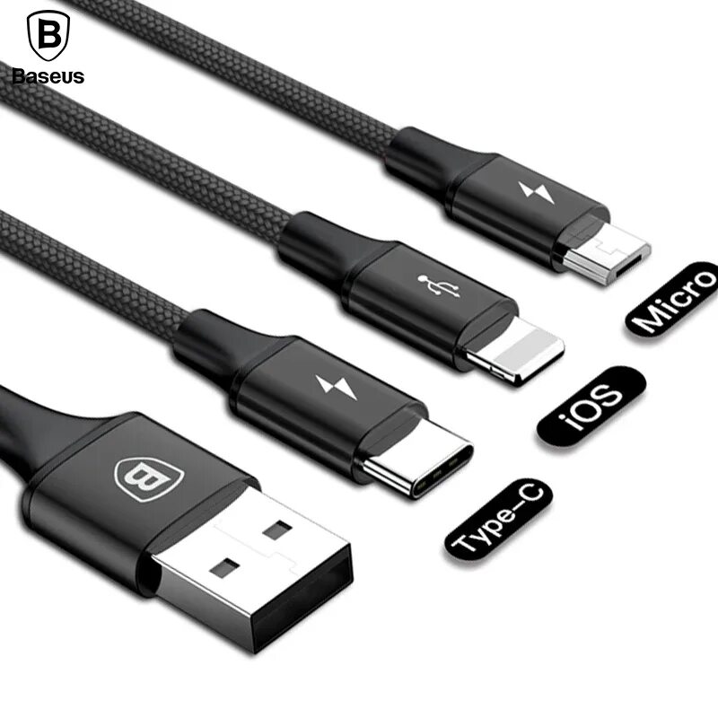 Тайпси андроид. Кабель 3 в 1 USB Type c Micro USB Lightning Baseus. Кабель Samsung USB - USB Type-c 2м. Провод таипси микро юзд. Провод тайп си на микро юсб.