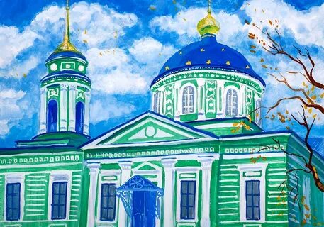 Краска храм