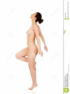 Élaboration Gymnastique Nue De Femme Photo stock - Image du chiffre, sein: ...