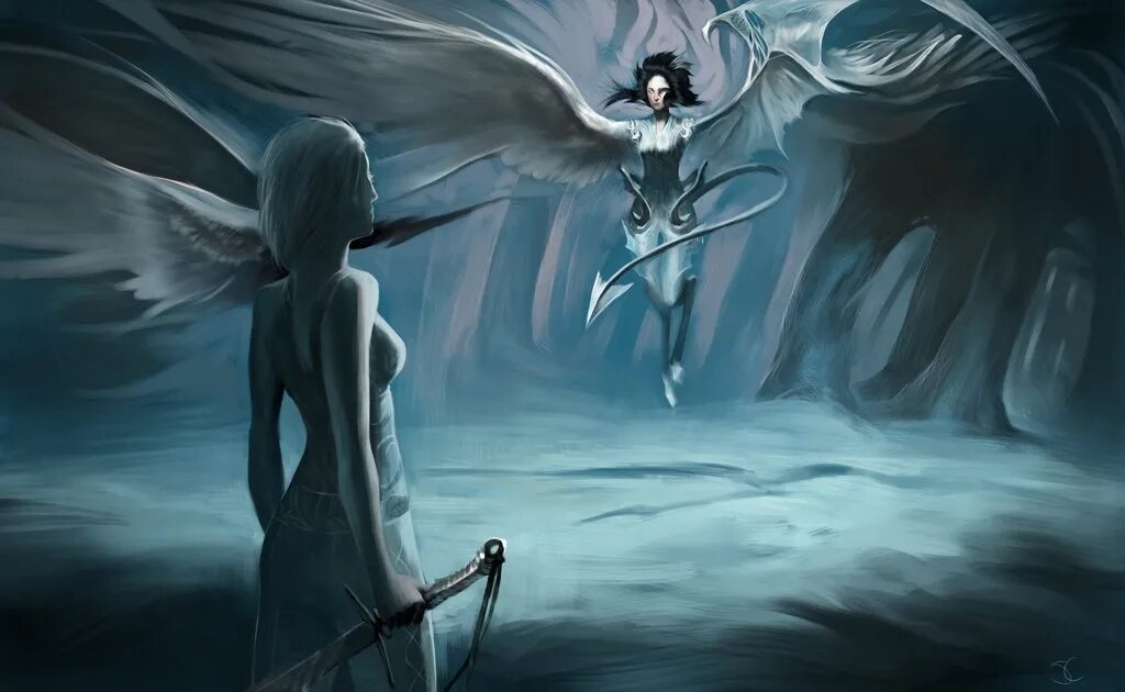 Не разумные ангел в танце с демоном. Ангел и демон. Девушка - ангел. Девушка ангел и демон. Крылья демона.