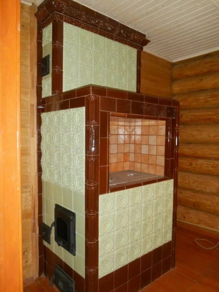Отделка печи плиткой фото - DelaDom.ru