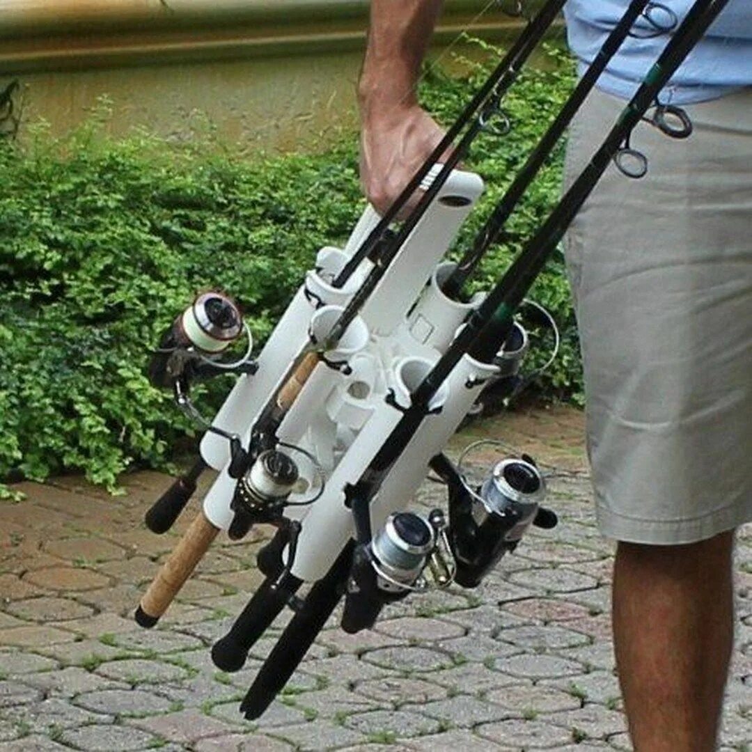 Подставка для спиннинга. Подставка для удилищ higashi rod rack - 1. держатель удилища nissamaran rod holder transom. держатель для удилища slash rod holder rtblack sl-224. переноска для спиннингов.