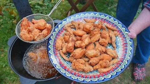 Крылышки в казане