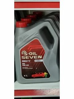 S oil seven 5w 40 red 9