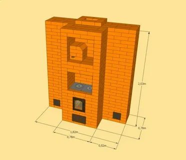 Проекты отопительно варочных печей