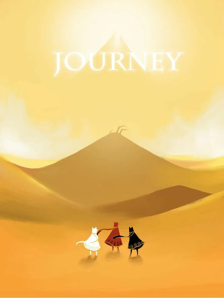 Джорни игра. Путешествие игра Journey. Journey обложка. Journey игра Постер. May journey