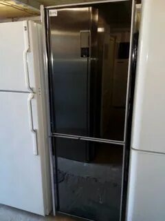 Зеркальный холодильник