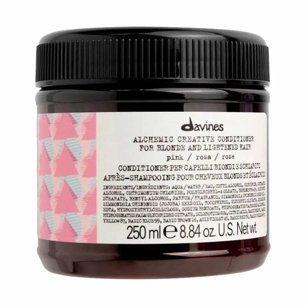 Кондиционер для волос davines. Davines Alchemic Conditioner Pink. Davines Alchemic коралл. Davines кондиционер Alchemic. Davines Alchemic Creative Conditioner.