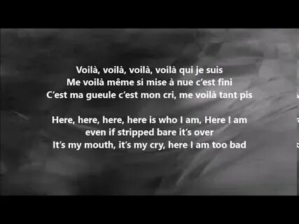 Figure you out voila перевод