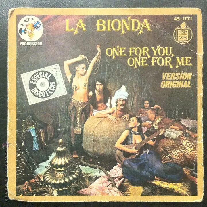 Группа бионда. Группа la bionda. ла бионда фото. la bionda - one for me, one for you (1978). la bionda high energy 1979 обложка.