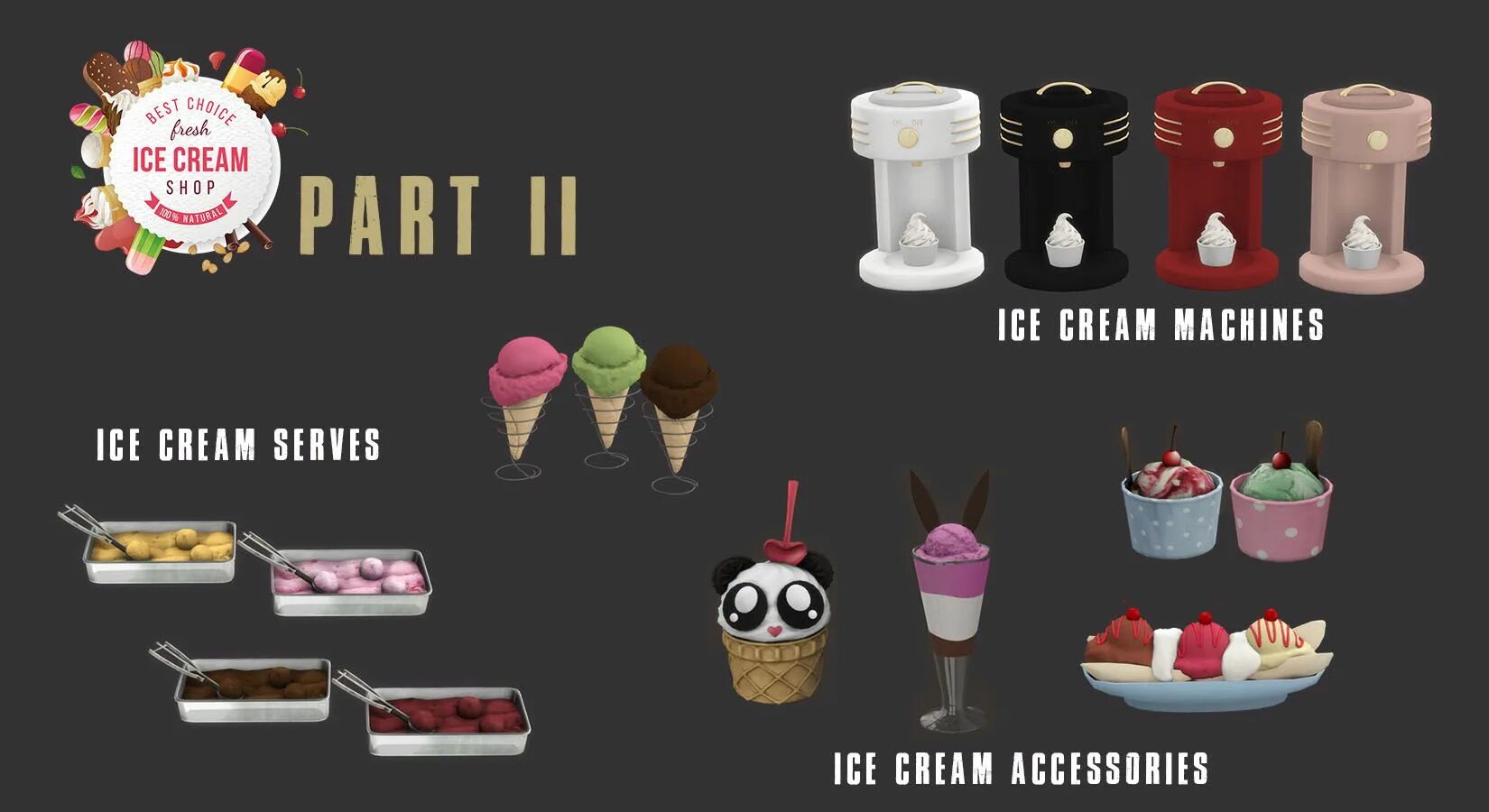 Ice cream 3 мод меню