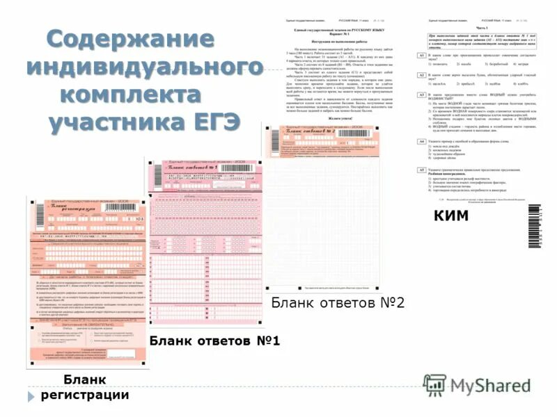 Бланк ответов для развернутого ответа