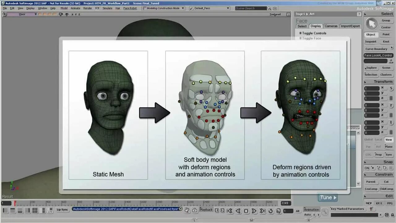 Autodesk softimage. Softimage tutorial. softimage fusion character creation tutorial. softimage character creation. 3d tutorial xsi - extreme character creation.