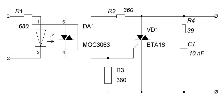6 600 16. Регулятор на симисторе bta41-600b схема включения. Схема включения симистора bta41-600. Регулятор мощности на симисторе bta16 600 схема включения. Регулятор мощности на симисторе ВТА-41.
