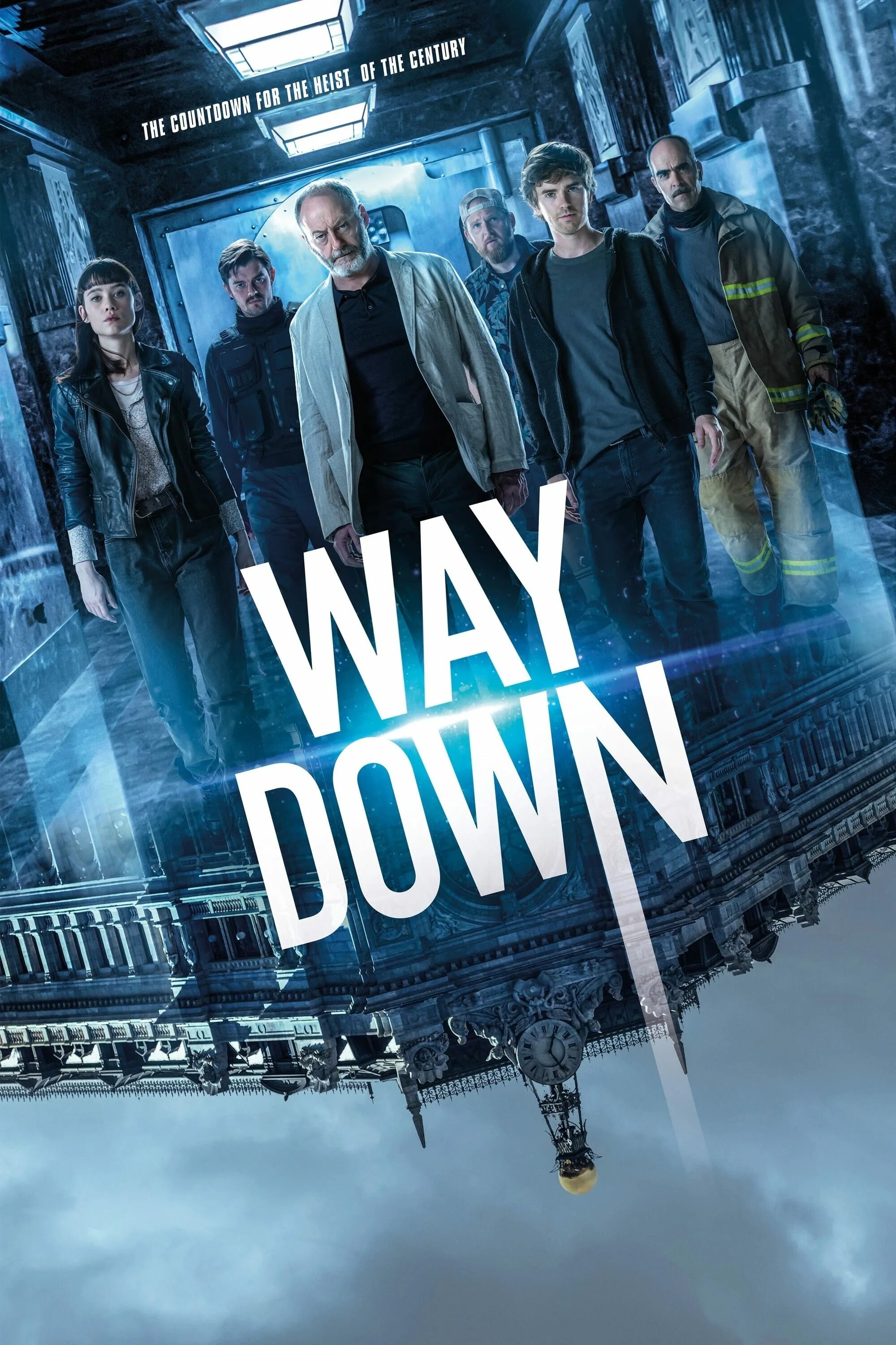 Way down 2. Гениальное ограбление фильм 2025. гениальное ограбление  way down. way down 2025. гениальное ограбление постер.