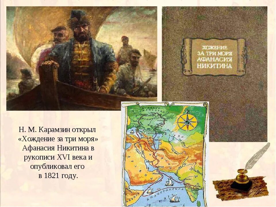 Книга никитина хождение за три моря