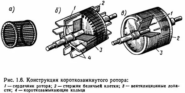 Короткозамкнутая обмотка ротора асинхронного двигателя. Коротко замкнутый ротор асинхронного. Двигатель с короткозамкнутым ротором и фазным ротором. Короткозамкнутый ротор беличья клетка. Схема ротора электродвигателя.