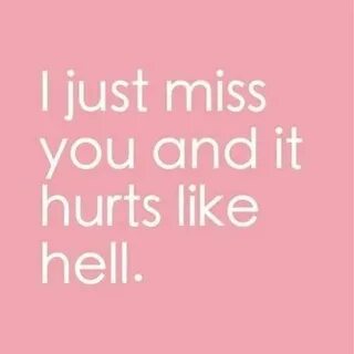 I miss the days