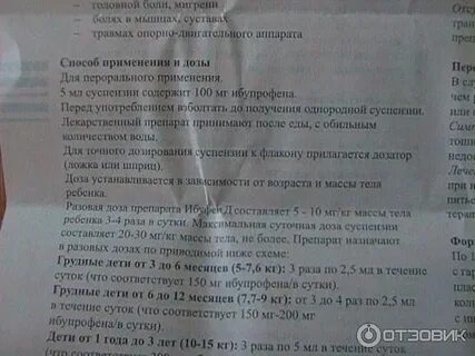 Как принимать нурофен до еды