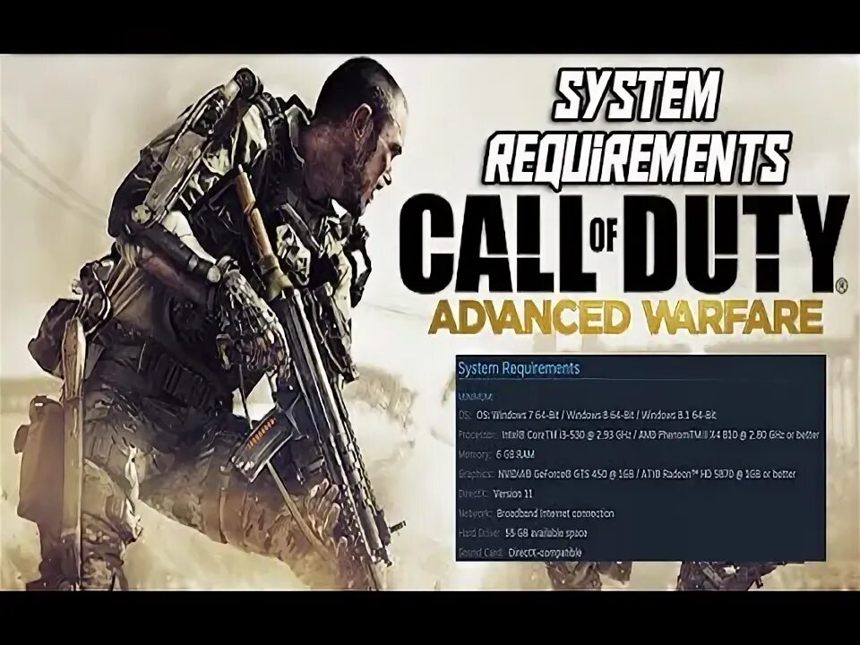 Call of duty advanced warfare системные требования. Call of Duty Advanced Warfare системные требования на ПК. Call of Duty 4 Modern Warfare системные требования. Системные требования Cod AW.