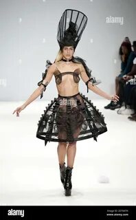 Hogg fashion show, held at the Vauxhall Fashion Scout venue in Freemasons&a...