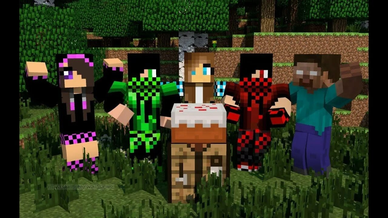 Маинкрафтеры. Майнкрафт. Скачай майнкрафт много майнкрафтов. 1. Minecraft картинки.