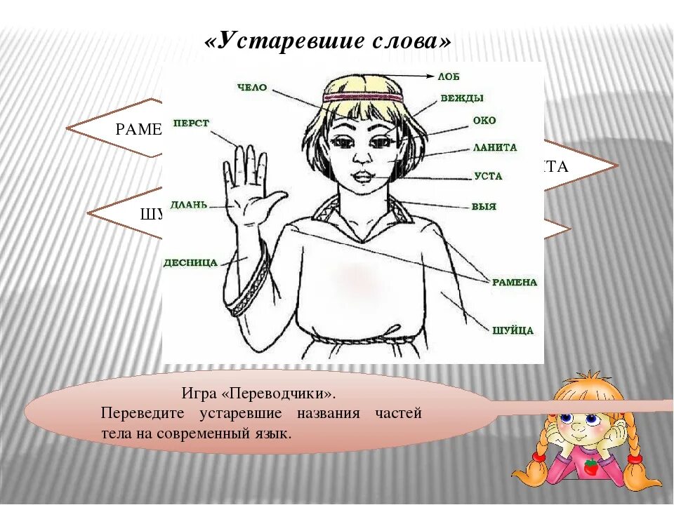 Где выи. Устаревшие названия. Архаизмы части тела. Древнииназвани частей тела. Архаизмы названия частей тела человека.