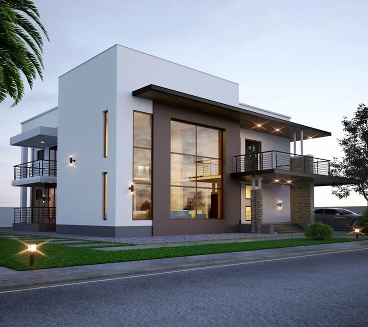 Двухэтажный дом современный дизайн 15 Contoh Rumah Minimalis Modern Terbaru 2016 Model Rumah Minimalis 2016 Modern