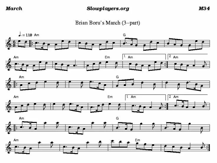 Is not march. Brian boru march. brian boru&#039;s march ноты для флейты. brian boru настольная игра. брайн борус марш ноты.