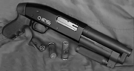 Дробовик Serbu super-Shorty. Супер шорти 12 калибра. Remington 870 Serbu super Shorty. Короткое помповое ружье 12 калибра для самообороны. Купить ружье для самообороны