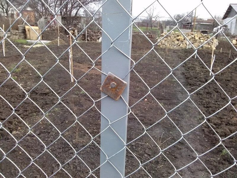 Как закрепить сетку