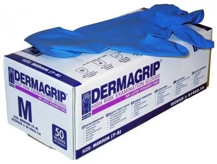 Перчатки dermagrip high m