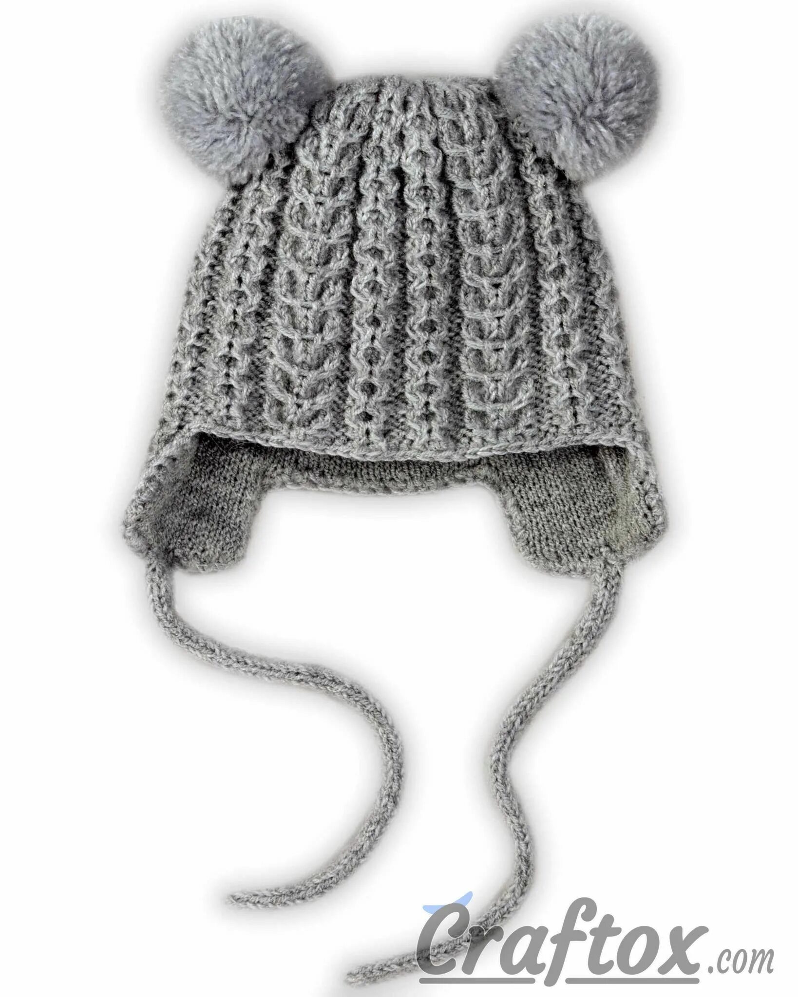 Вязаная шапка буденовка для малыша. Шапки с косичками для девочек. Шапка с ушками для девочки. Детская вязаная шапка с ушками спицами. Детские шапки с рюшками.