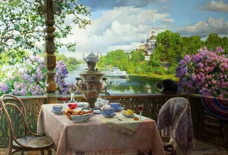 Самовар веранда