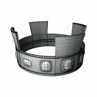 3d model crown