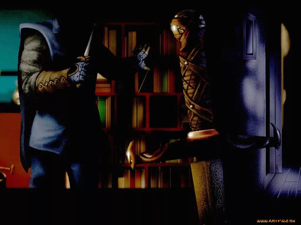 Dark project x. Thief 1998. thief the dark project. thief 98. thief 1998 art.