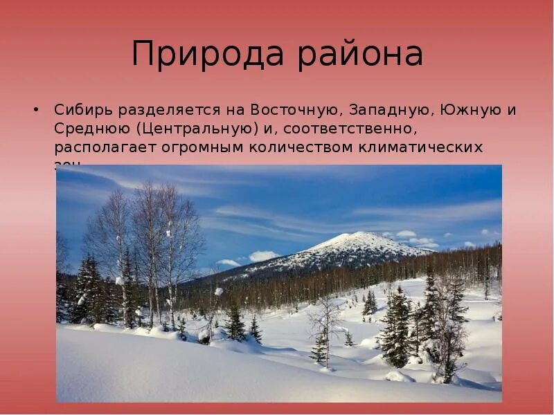 Природные проблемы восточной сибири. Восточно Сибирский район природа. Восточная Сибирь презентация. Западно Сибирский район природа. Природа Сибири доклад.