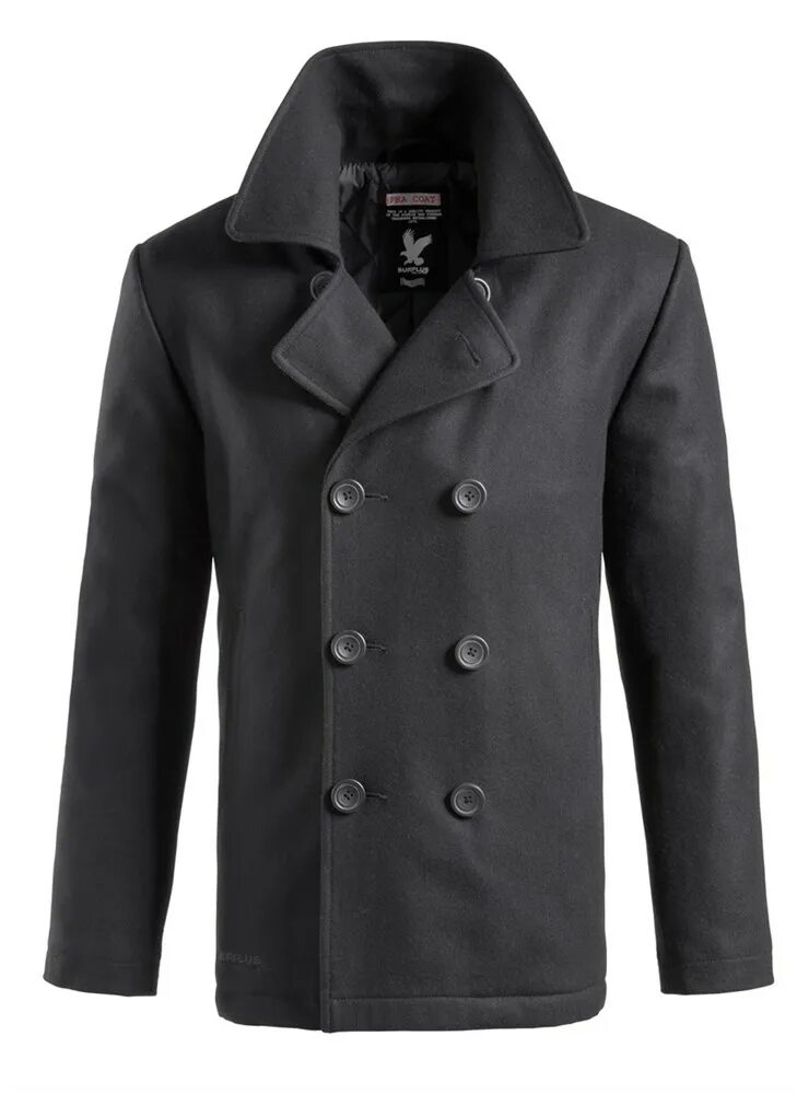 Купить бушлат. Бушлат Surplus us Pea Coat. Бушлат Surplus Pea Coat. Морской бушлат Pea Coat Surplus. Бушлат ВМФ Surplus Pea Coat.