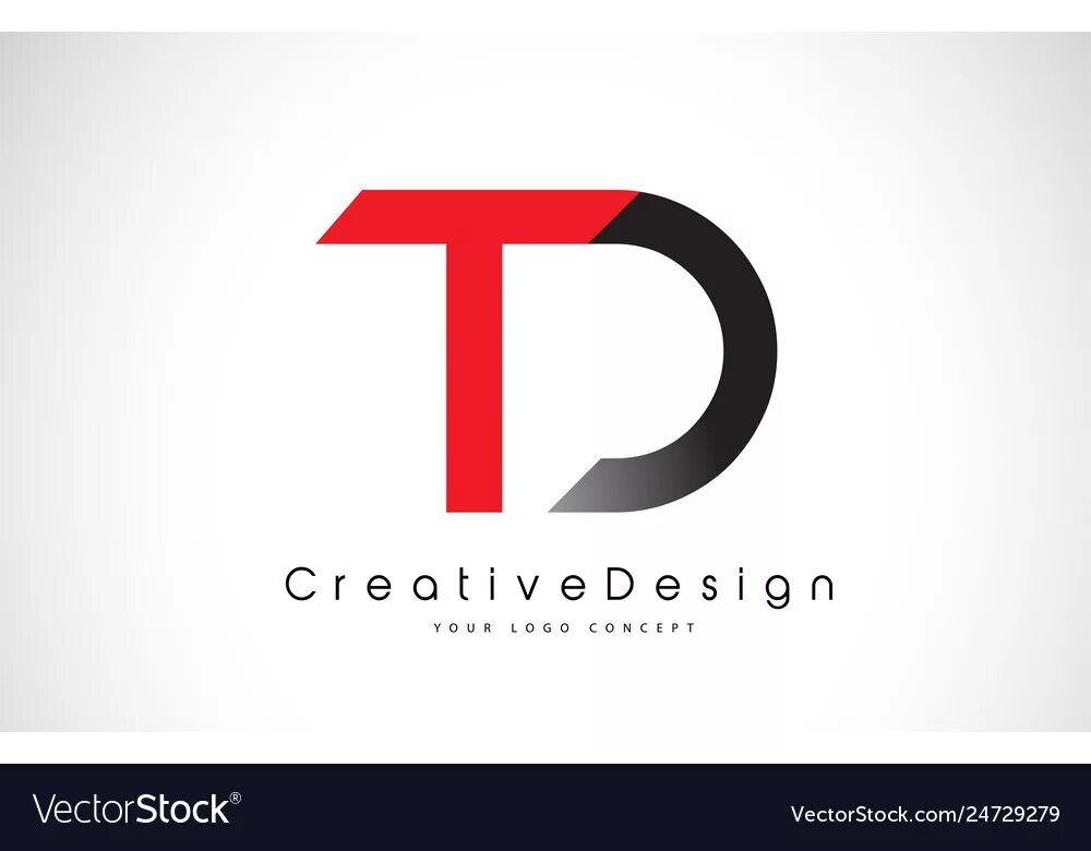 Логотип с буквой ТД. ТД вектор. Логотип буква т красное на черном. D Letter Design Red. T d