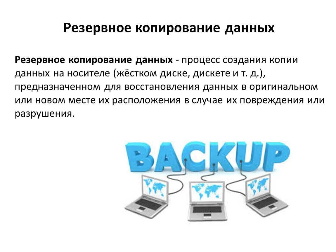 Почему бэкап не