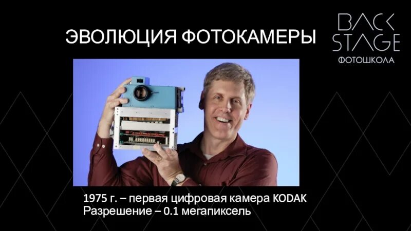 Первая цифровая компания. Цифровой фотоаппарат 1975 Kodak. Первая цифровая камера 1975. Эволюция фотоаппаратов. Первый цифровой фотоаппарат.
