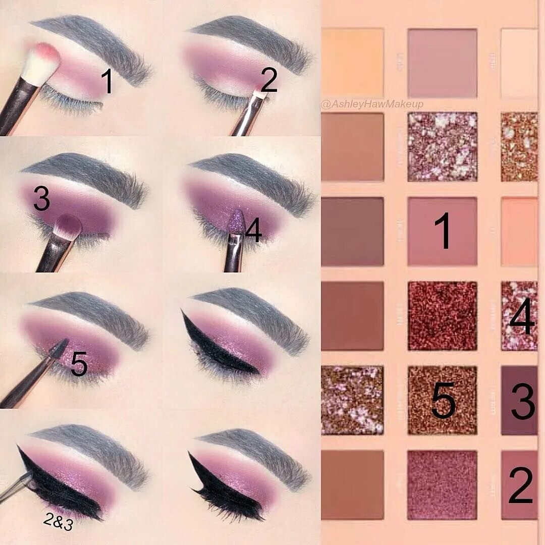 Тутор на макияж. Макияж палеткой huda beauty. тени худа бьюти нюд. макияж глаз тенями для начинающих. тени нюд макияж.