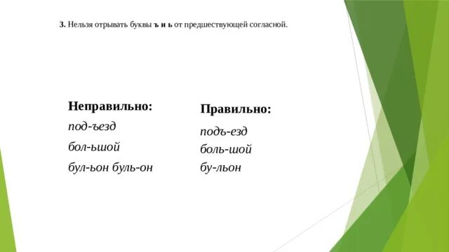 Нельзя отрывать букву й от предшествующей гласной. Нельзя отрывать букву и краткую от предшествующей согласной. Слова на ьон. Можно ли отрывать букву ь и ъ от предшествующей согласной.